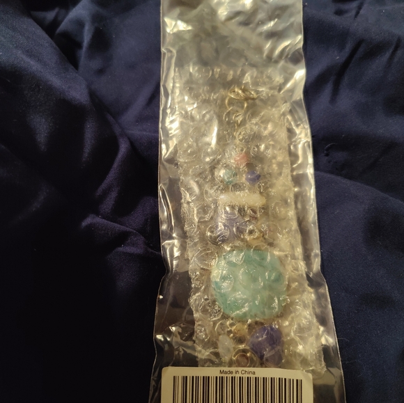 New Whitney Kelly Multi Gemstone Sterling Silver Bracelet